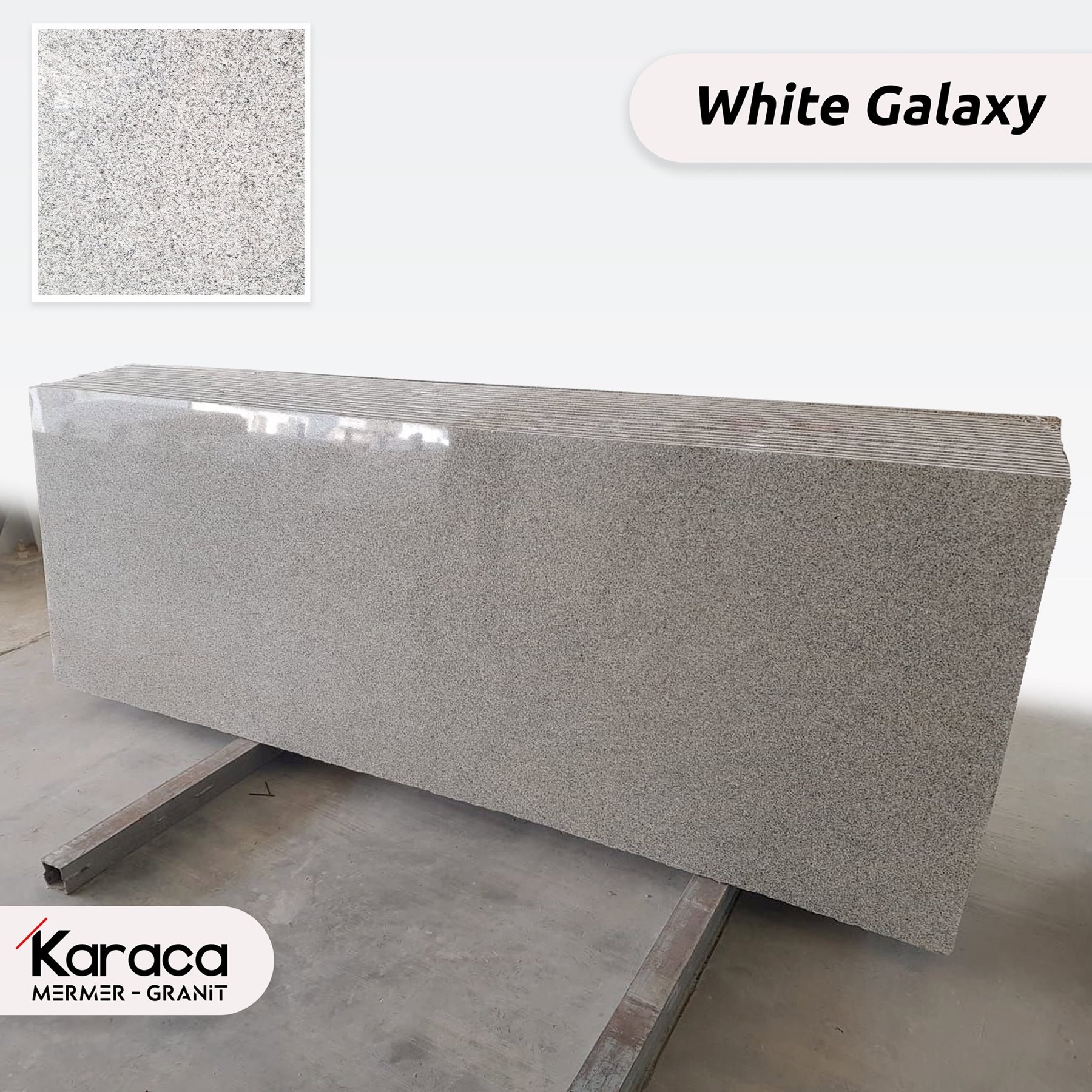 White Galaxy granit blok