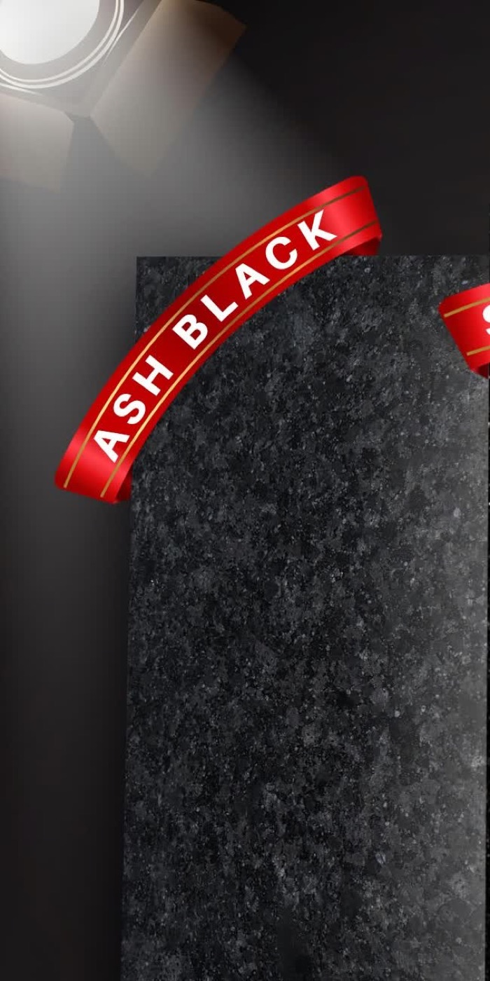 Ash Black granit